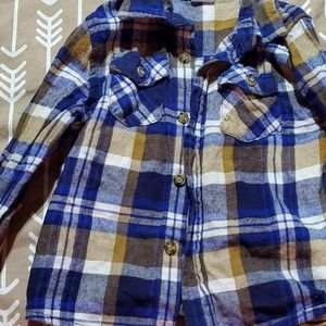 Boys long sleeve button down